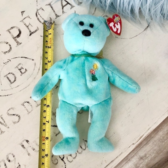 TY Beanie Baby, Ariel, Bear, Vintage, 2000, Nice Condition - Picture 7 of 12